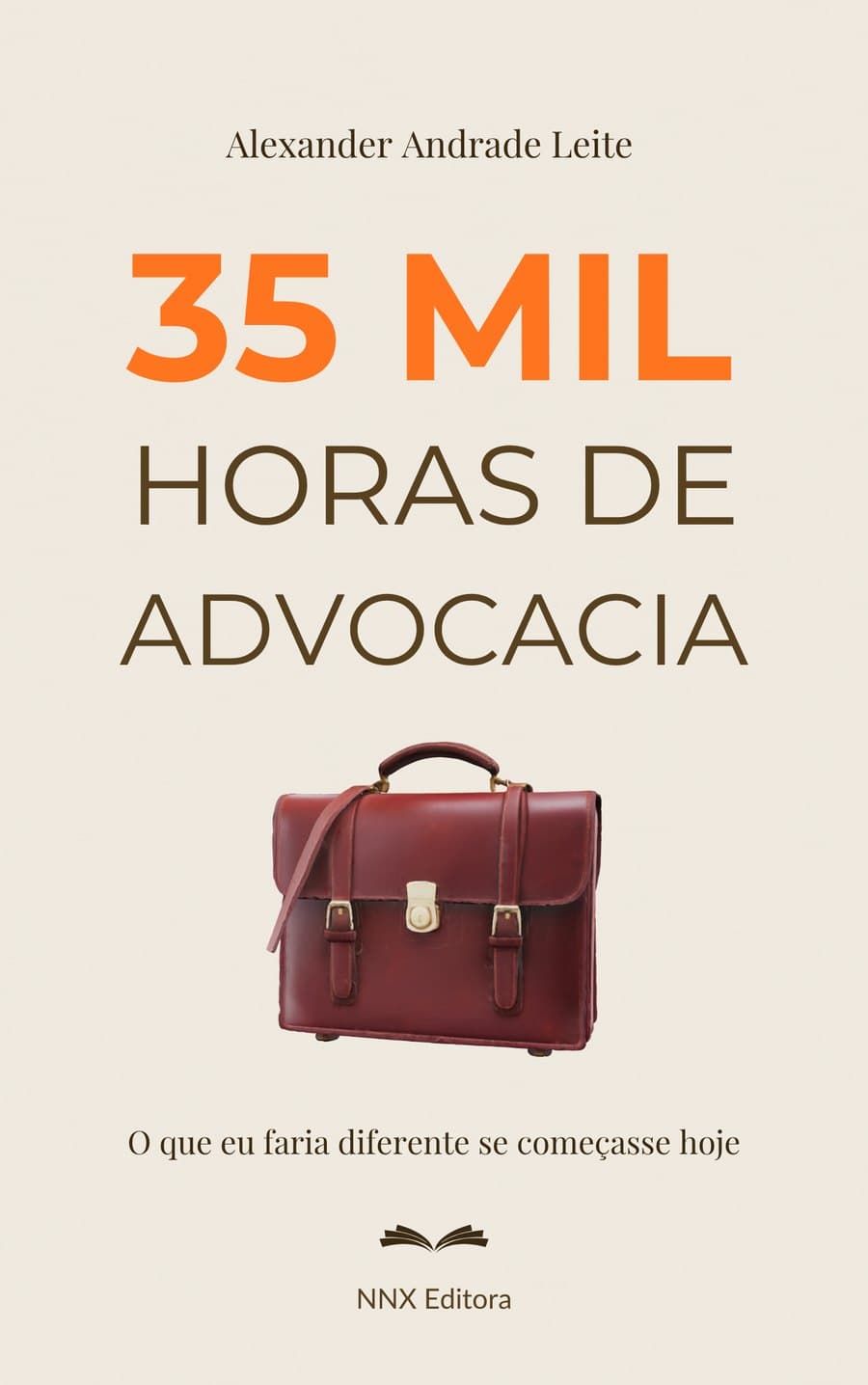 Capa do livro 35 Mil Horas de Advocacia